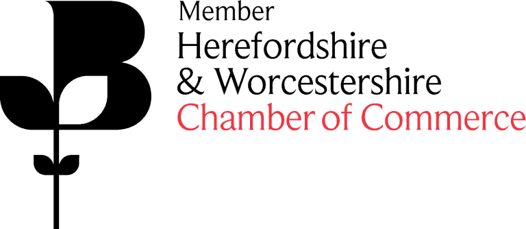 membership badge for herefordshire and worcestershire chamber of commerce